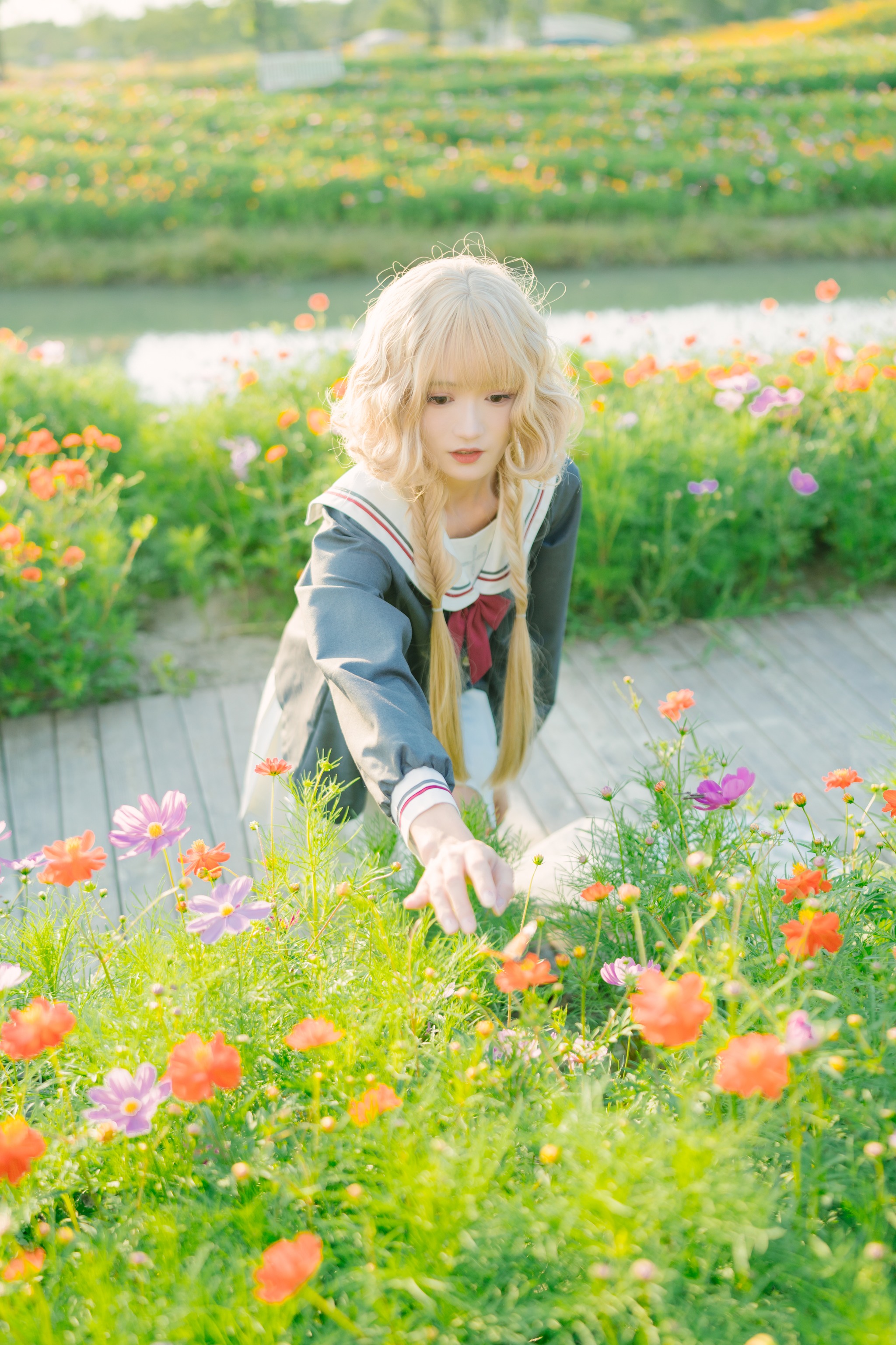 兔子Zzz不吃胡萝卜 - NO.098 花开海上[28P]-XikXak